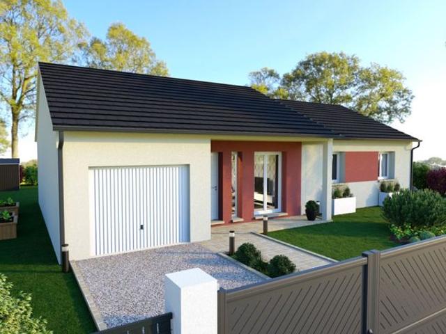 Projet de construction d'une maison 90 m² avec terrain à DOMMARTIN 69