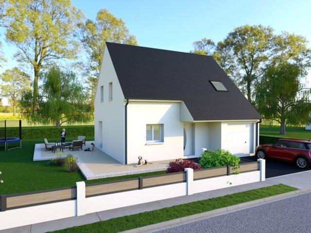 Projet de construction d'une maison 90 m² avec terrain à ETERVILLE 14