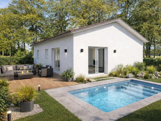Projet de construction d'une maison 90 m² avec terrain à ORIST 40