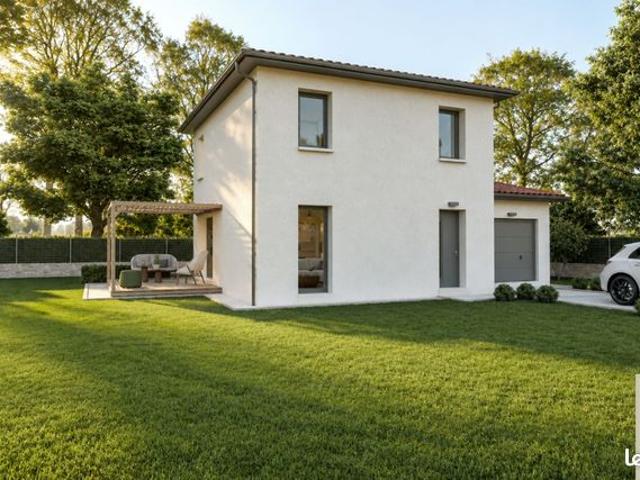 Projet de construction d'une maison 90 m² avec terrain à LANTIGNIE 69