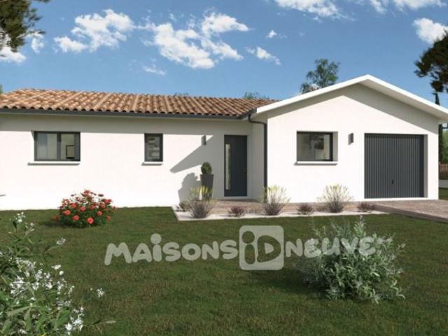 Projet de construction d'une maison 90 m² avec terrain à LE TAILLAN MEDOC 33