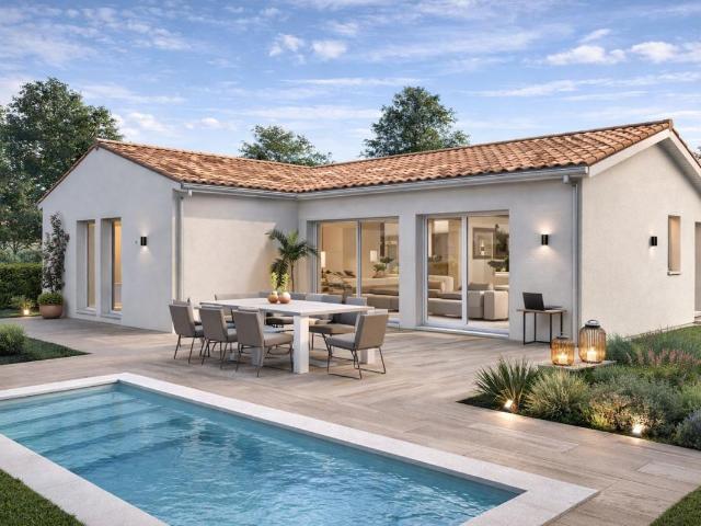 Projet de construction d'une maison 90 m² avec terrain à LEOGNAN 33