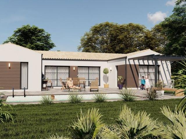 Projet de construction d'une maison 90 m² avec terrain à LES GONDS 17