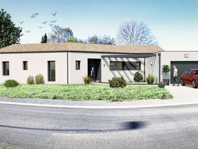 Projet de construction d'une maison 90 m² avec terrain à LES GONDS 17