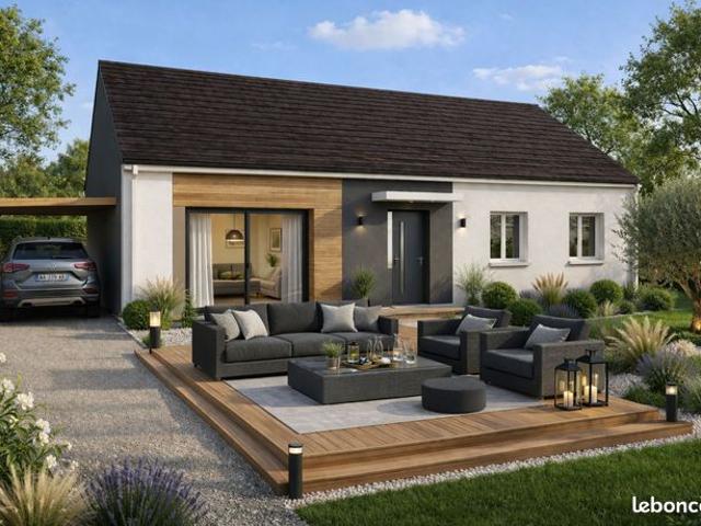 Projet de construction d'une maison 90 m² avec terrain à MANTES LA VILLE 78