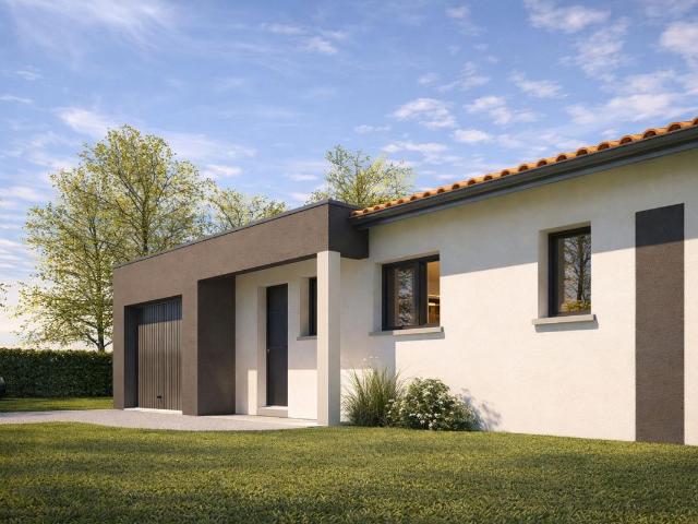 Projet de construction d'une maison 90 m² avec terrain à MERVILLE 31