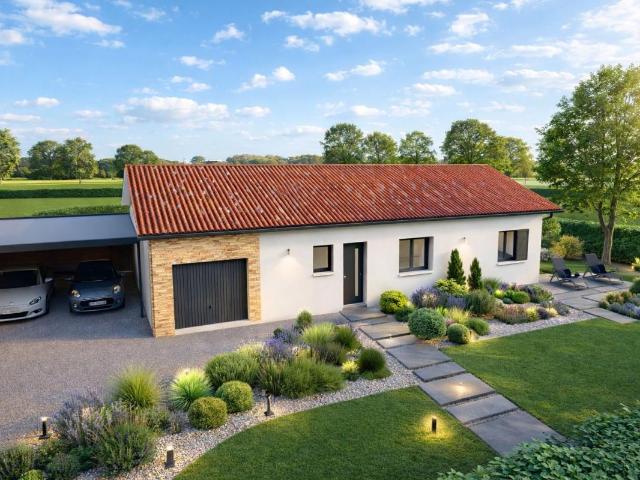 Projet de construction d'une maison 90 m² avec terrain à SORBETS 40