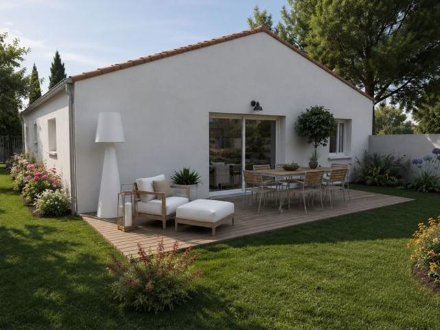Projet de construction d'une maison 90 m² avec terrain à SAINT JEAN DE LIVERSAY 17