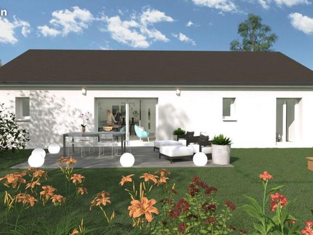 Projet de construction d'une maison 90 m² avec terrain à QUINSSAINES 03