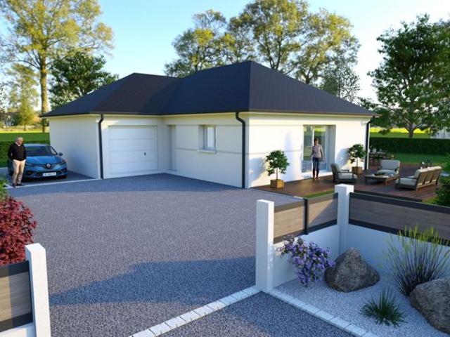 Projet de construction d'une maison 91 m² avec terrain à FLEURY SUR ORNE 14