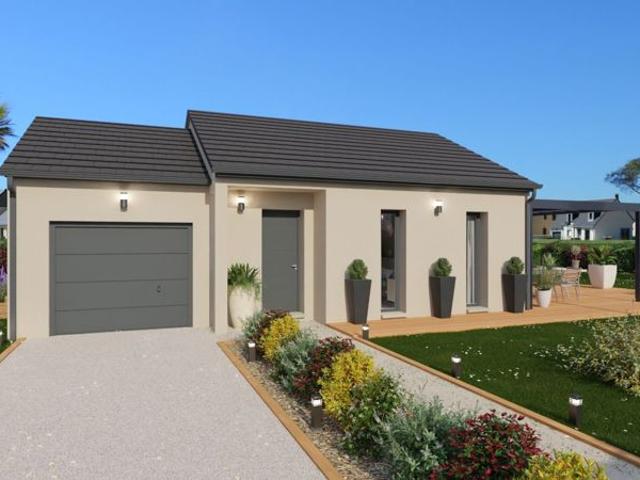 Projet de construction d'une maison 91 m² avec terrain à MONTCEAU LES MINES 71
