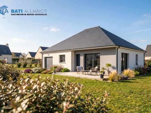Projet de construction d'une maison 91 m² avec terrain à NUILLE SUR VICOIN 53
