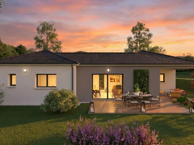 Projet de construction d'une maison 93.72 m² avec terrain à CONTIGNY 03