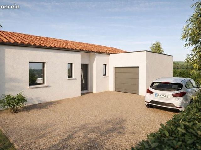 Projet de construction d'une maison 93 m² avec terrain à FONTENAY LE COMTE 85