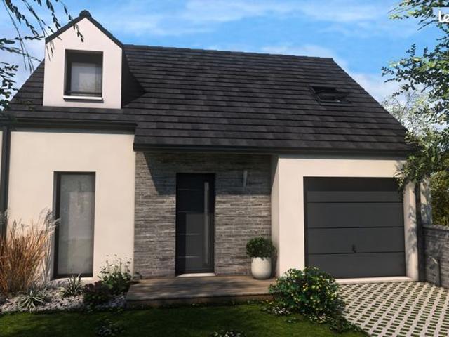 Projet de construction d'une maison 93.12 m² avec terrain à CHAMPENARD 27
