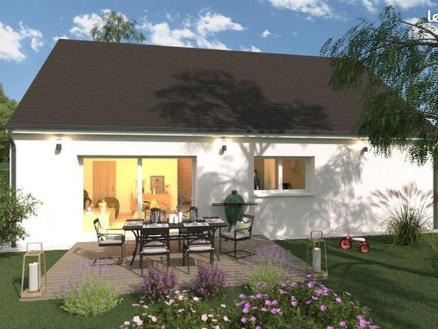 Projet de construction d'une maison 82.4 m² avec terrain à VILLEBRET 03