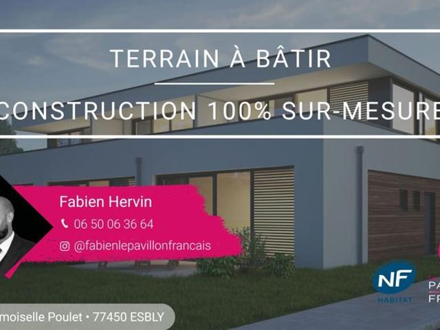 Projet de construction 100% sur mesure avec terrain à CHANTELOUP EN BRIE 77