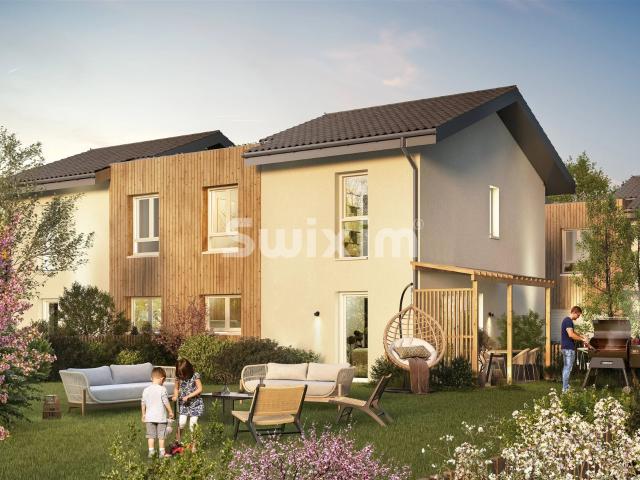 Projet de maison mitoyenne 77m² Annecy