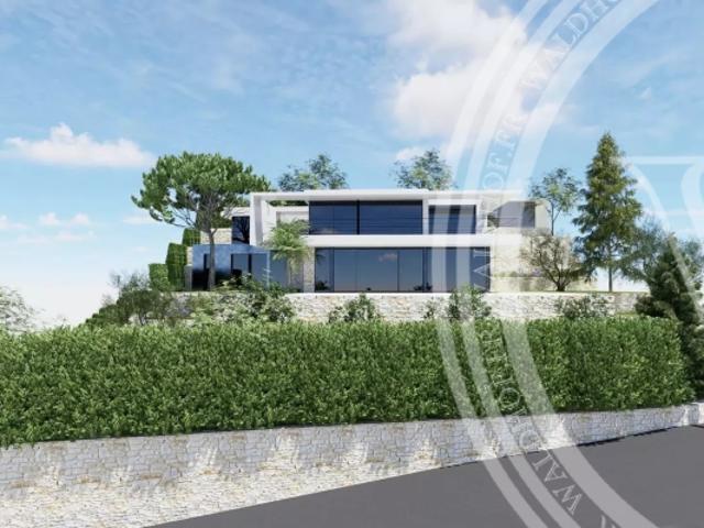 Projet de rénovation unique: Propriété avec permis pour villa contemporaine avec vue mer panoramique