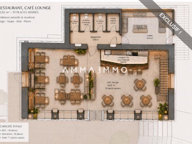 Projet de Restaurant Bar avec grand potentiel