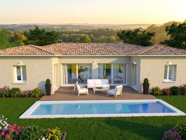 Projet d'une maison neuve sur la commune de St Pierre d'Eyraud