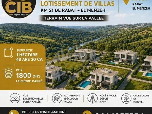 Projet exclusif de lotissement de villa