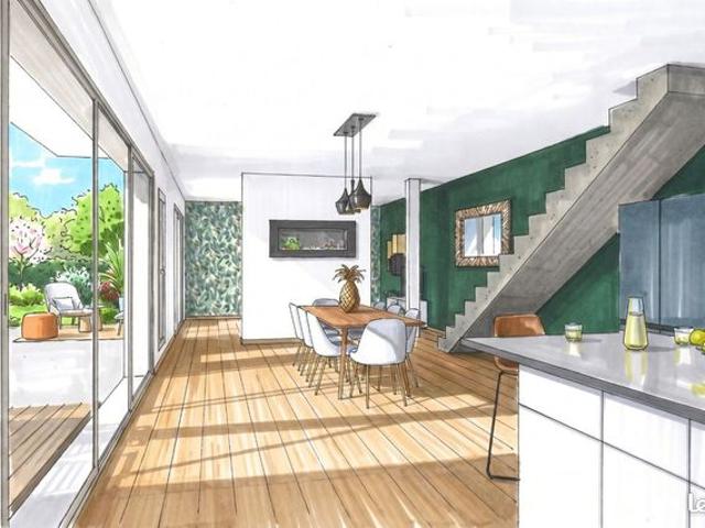 Projet maison neuve 175 m² sur parcelle de 910 m² – 4 chambres – Finitions incluses