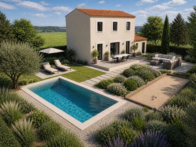 Projet maison + terrain – Rochefort du Gard