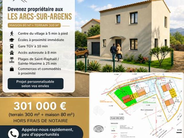 Projet maison 80 m²