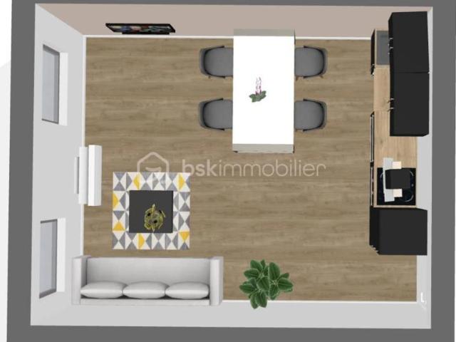 Projet rare – Duplex à réhabiliter avec combles aménageables – Vue sur la Porte Saunerie – Fort potentiel