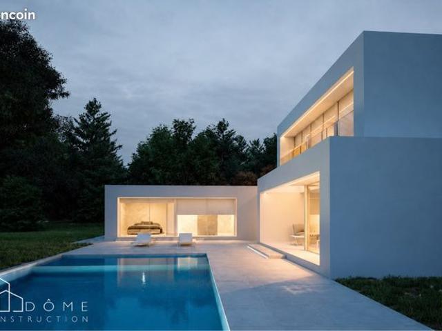 Projet villa d’architecte 200m2 vue exceptionnelle secteur recherché