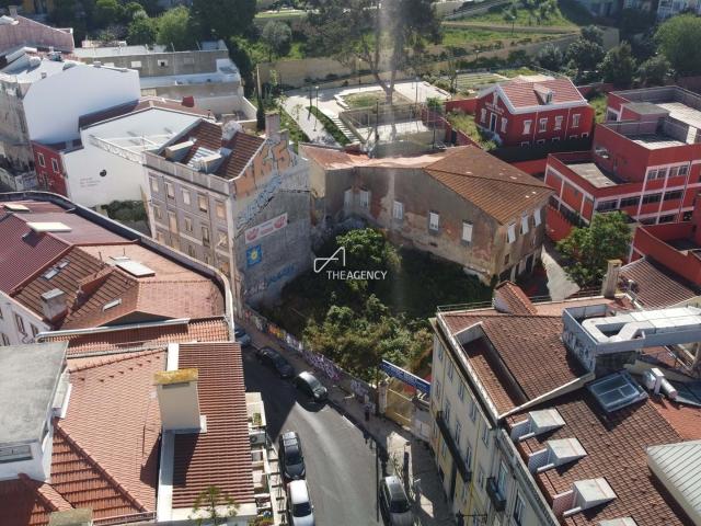 Projeto Aprovado para Construção com Iva 6% de Prédio com. 1498m² Arroios