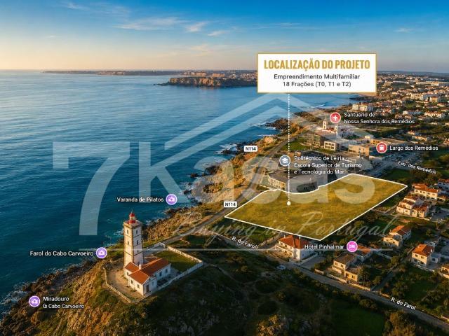 Projeto 18 Apartamentos, Terreno Urbano 1803 m2 vista Mar. 0m² Peniche