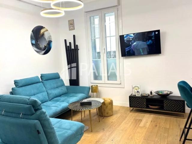 Promenade des Anglais Appartement 3 pièces rénové – Résidence bourgeoise