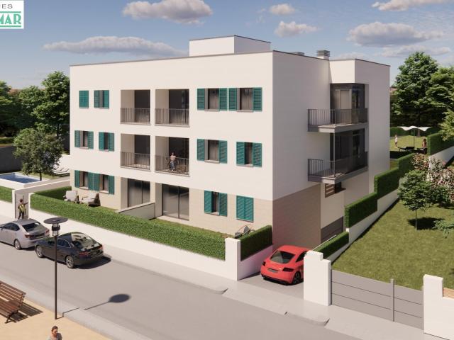 Obra nueva en Sant Pere de Ribes con parking, trastero, piscina y zonas comunitarias