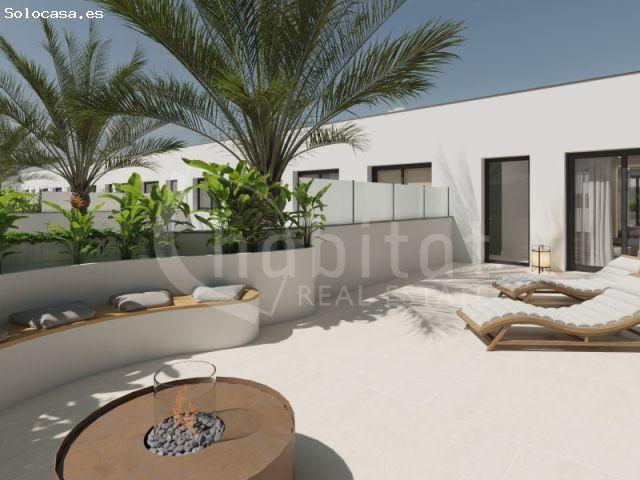 Promoción de villas de obra nueva a la venta en Las Heredades, Rojales