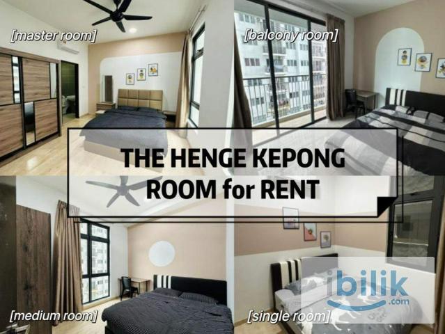 Promotion‼️Balcony Room @ The Henge Kepong Metro Prima Short Walk to MRT
