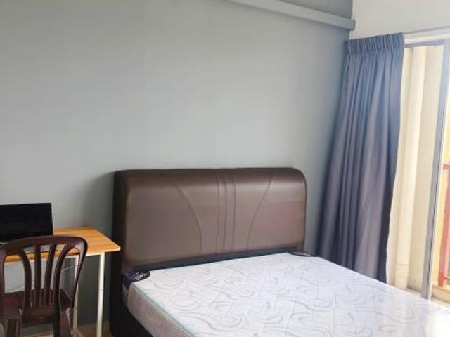 PROMOTION! HIGH SPEED INTERNET Medium Room Fully Furnished New Aircond