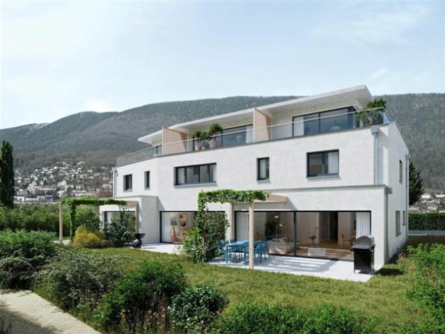 Promotion Les Capites – Bevaix – Villa mit 5,5 Zimmern und Garten und Penthouse Terrasse