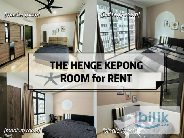 Promotion‼️Master Room @ The Henge Kepong Metro Prima Short Walk to MRT