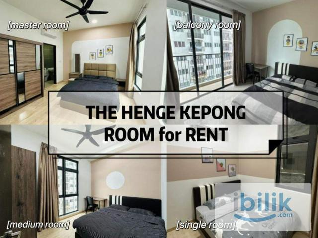 Promotion‼️Master Room @ The Henge Kepong Short Walk to MRT Metro Prima