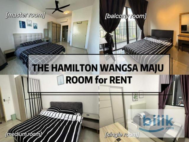Promotion‼️Medium Room @ The Hamilton Wangsa Maju 5 mins Walk To LRT Sri Rampai