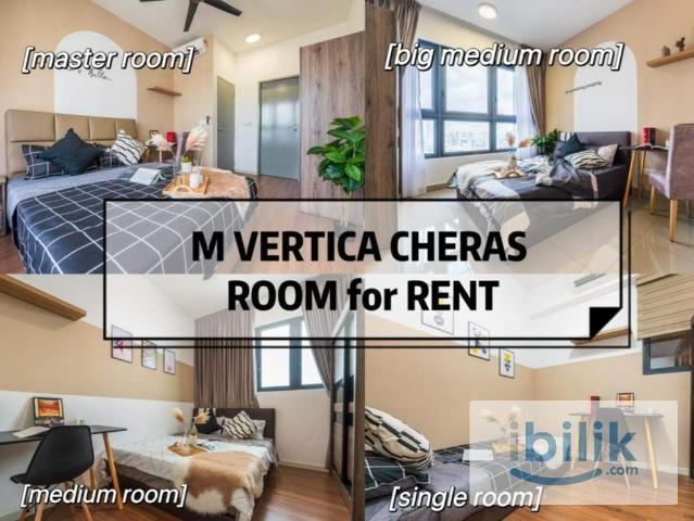 Promotion‼️Single Room @ M Vertica Cheras Maluri 10 mins Walk To LRT & MRT