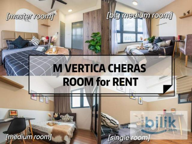 Promotion‼️Single Room @ M Vertica Cheras Maluri 10 mins Walk To LRT & MRT