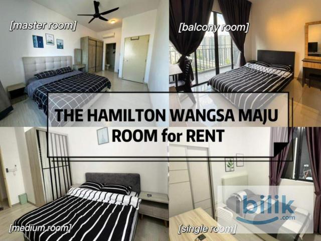 Promotion‼️Single Room @ The Hamilton Wangsa Maju 5 mins Walk To LRT Sri Rampai