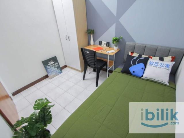 Promotion Price Now‼️Walking distance to LRTSingle bedroom with AC located in Puchong Prima