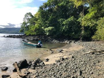 Propiedad en venta en isla gobernadora, veraguas. 1,2 hectáreas 2,96 acres. Propiedad frente al mar