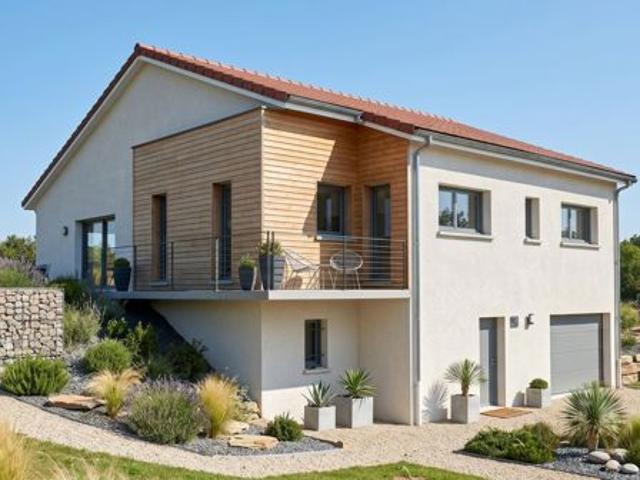 Proposition exemples Maison avec piscine et terrain avec vue