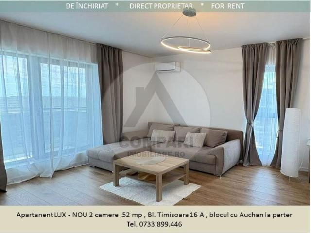 Proprietar,Ap 2 camere BLOC NOU Exigent PLAZA Lujerului PRIMA INCHIRIERE