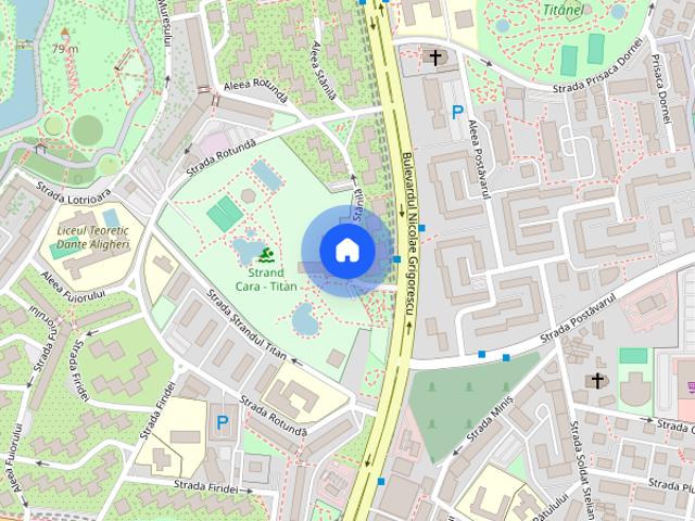 proprietar, apart. 2cam, bloc nou, parcare, 2' metrou, 5' parc ior